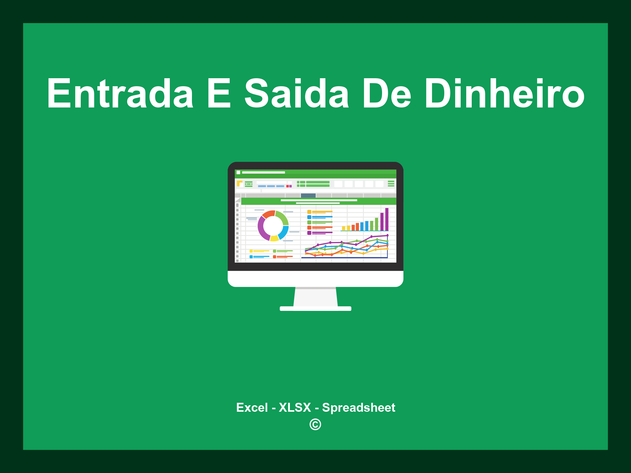 Planilha Excel Entrada E Saida De Dinheiro