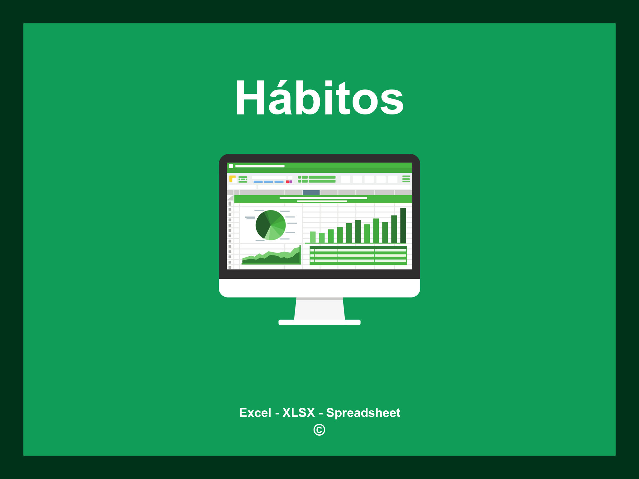 Planilha De Hábitos Excel