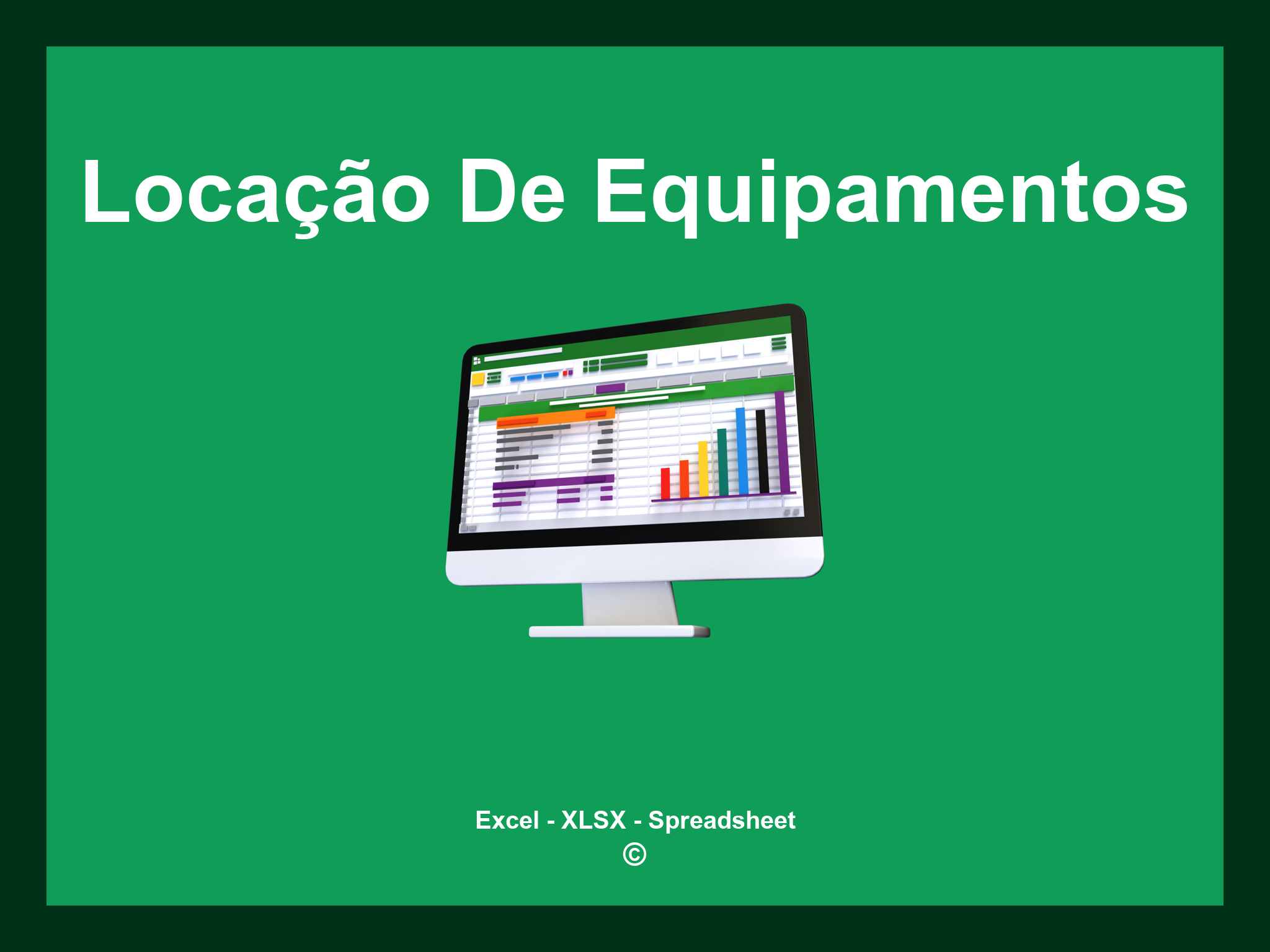 Planilha De Locação De Equipamentos Excel
