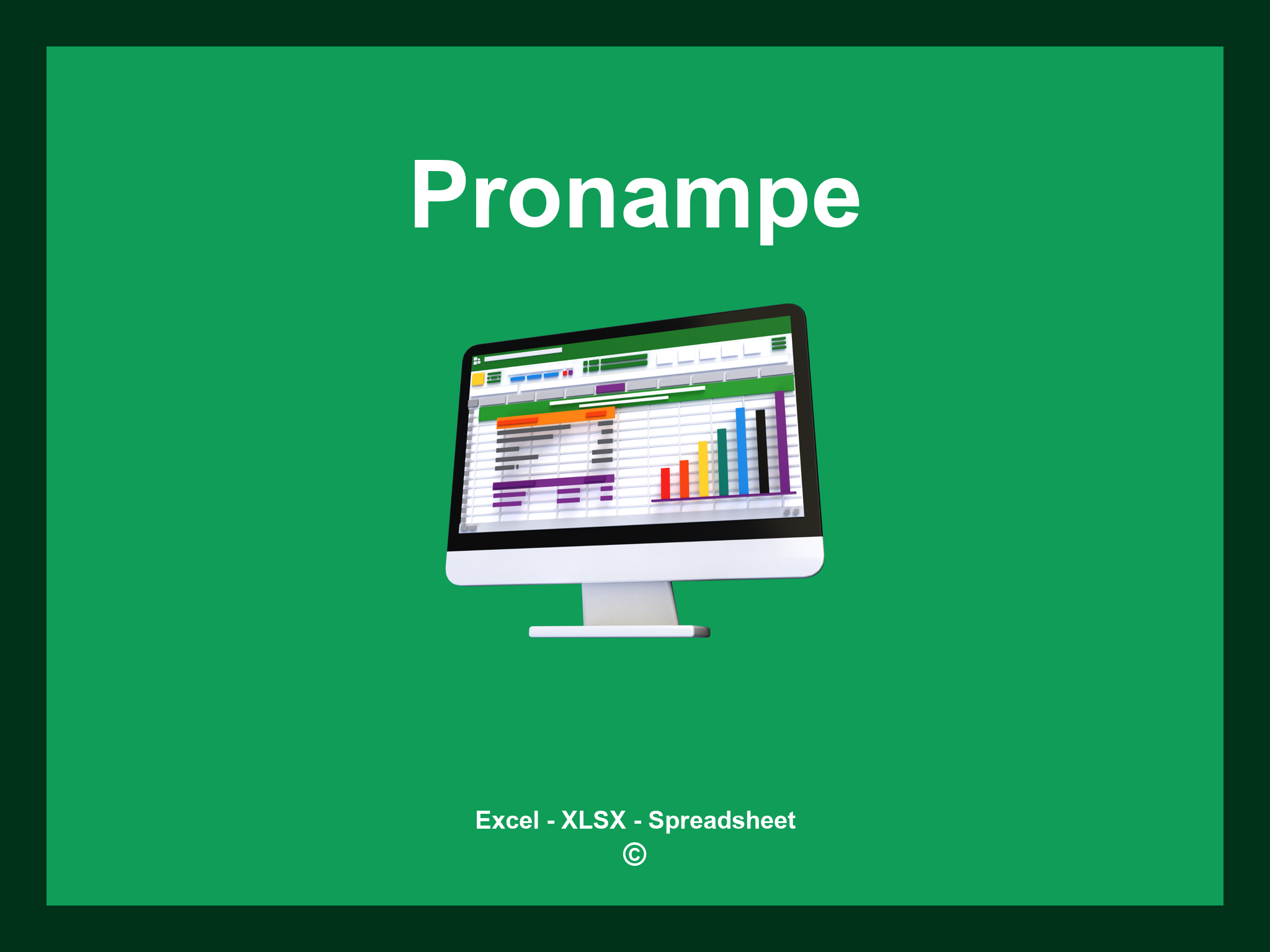 Planilha Pronampe Excel