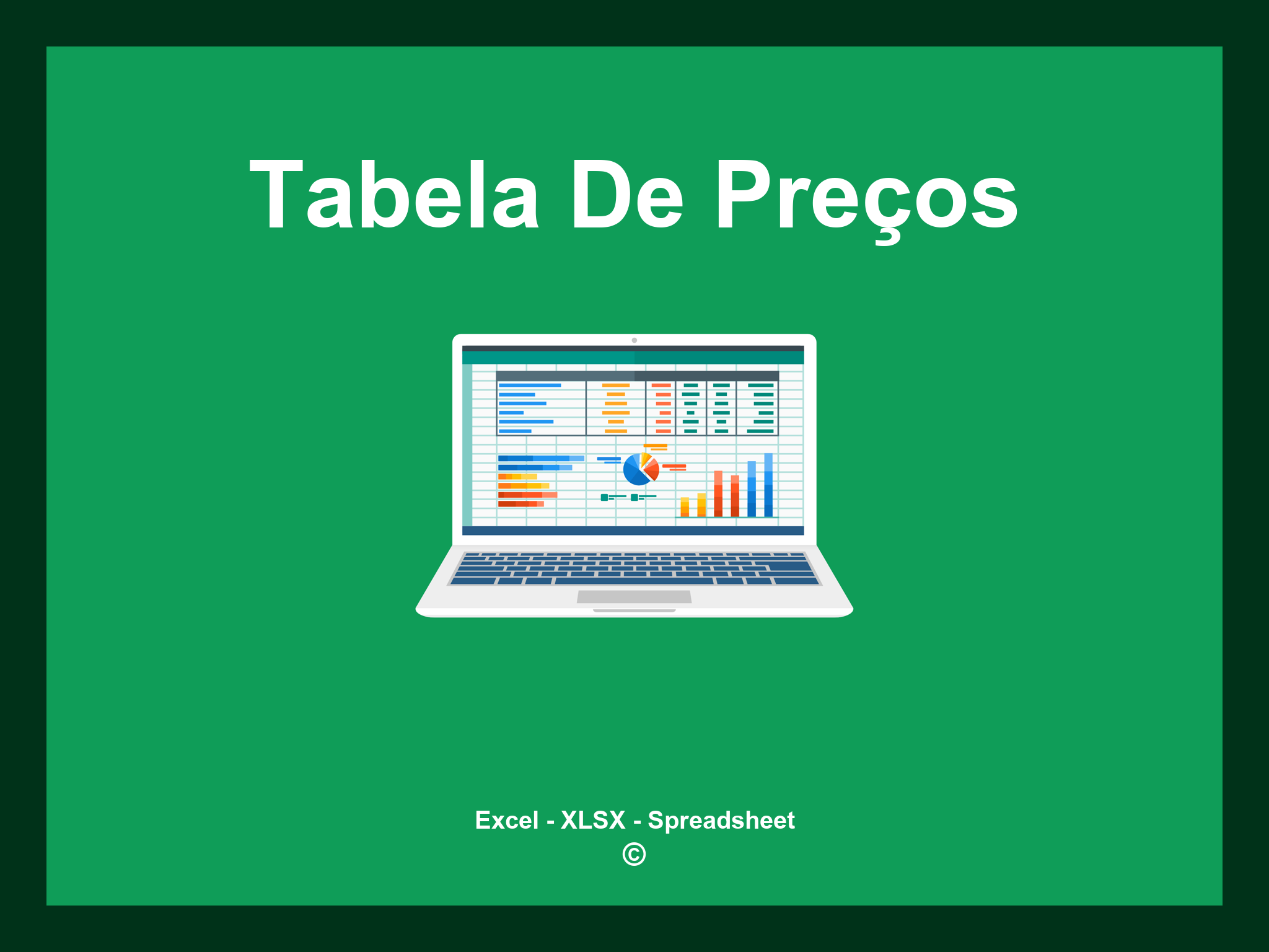Planilha Tabela De Preços Excel